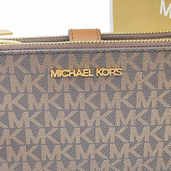Michael Kors Large Double Zip Wallet Wristlet - Picture 3 of 9